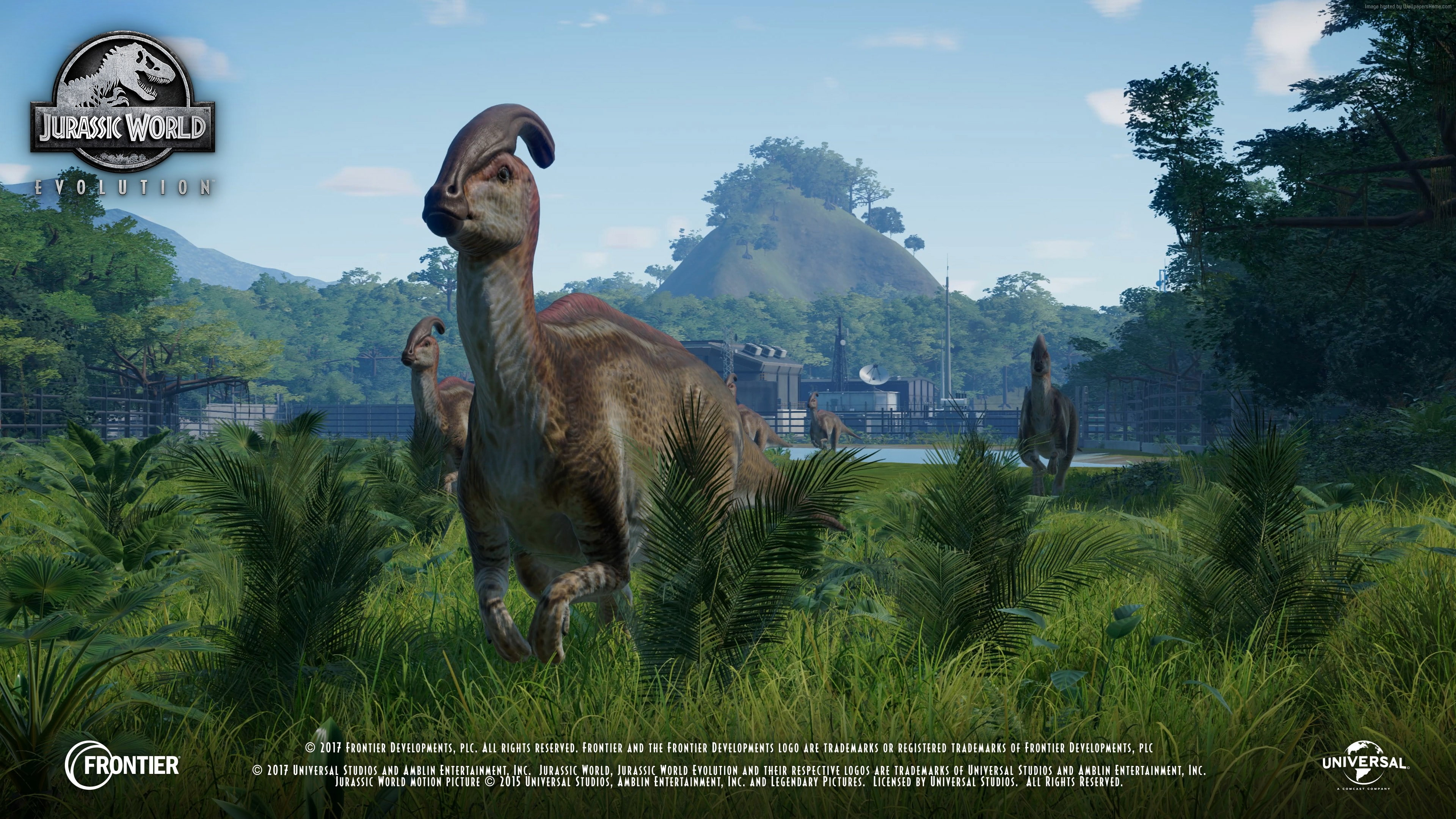 Wallpaper Jurassic World Evolution, Screenshot, Jurassic World, Movies