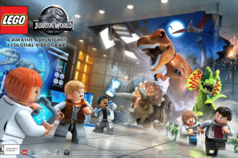 Wallpaper Lego, Lego Jurassic World, Dinosaur