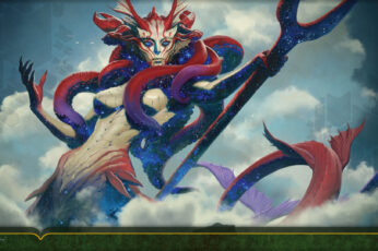 Wallpaper Medusa Game Character Screengrab