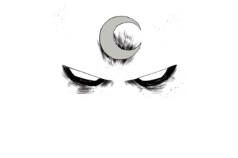 Wallpaper Moon Knight Marvel White Bw Hd