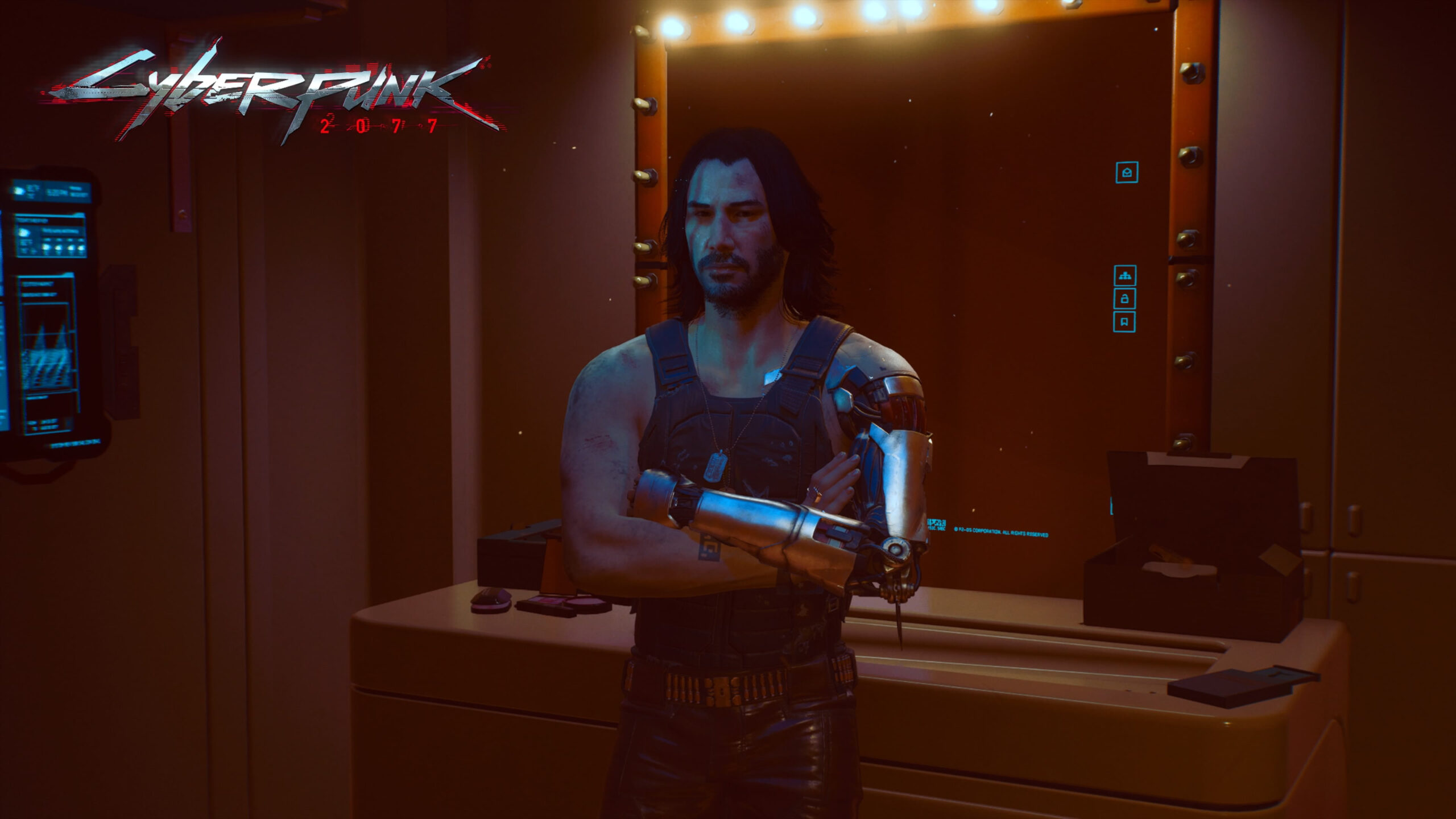 Keanu Reeves, Cyberpunk 2077 Desktop Wallpaper