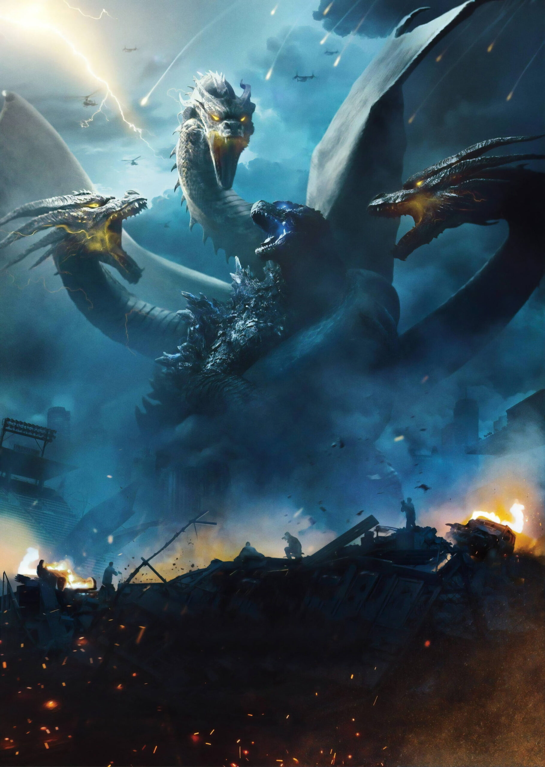 Wallpaper 4k Godzilla King Of The Monster, Kaiju, Movies