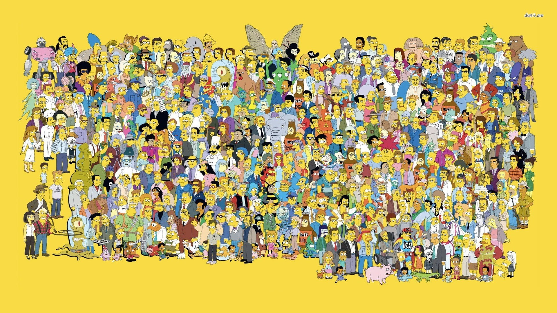Wallpaper Bart Simpnon Doodle, The Simpsons, Doodle, Textures