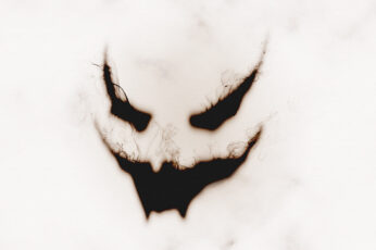Wallpaper Ghostface, Black Mask Illustration