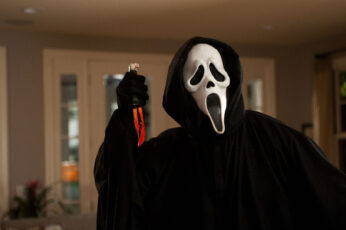 Wallpaper Ghostface In Scream, Scream Movie Mask
