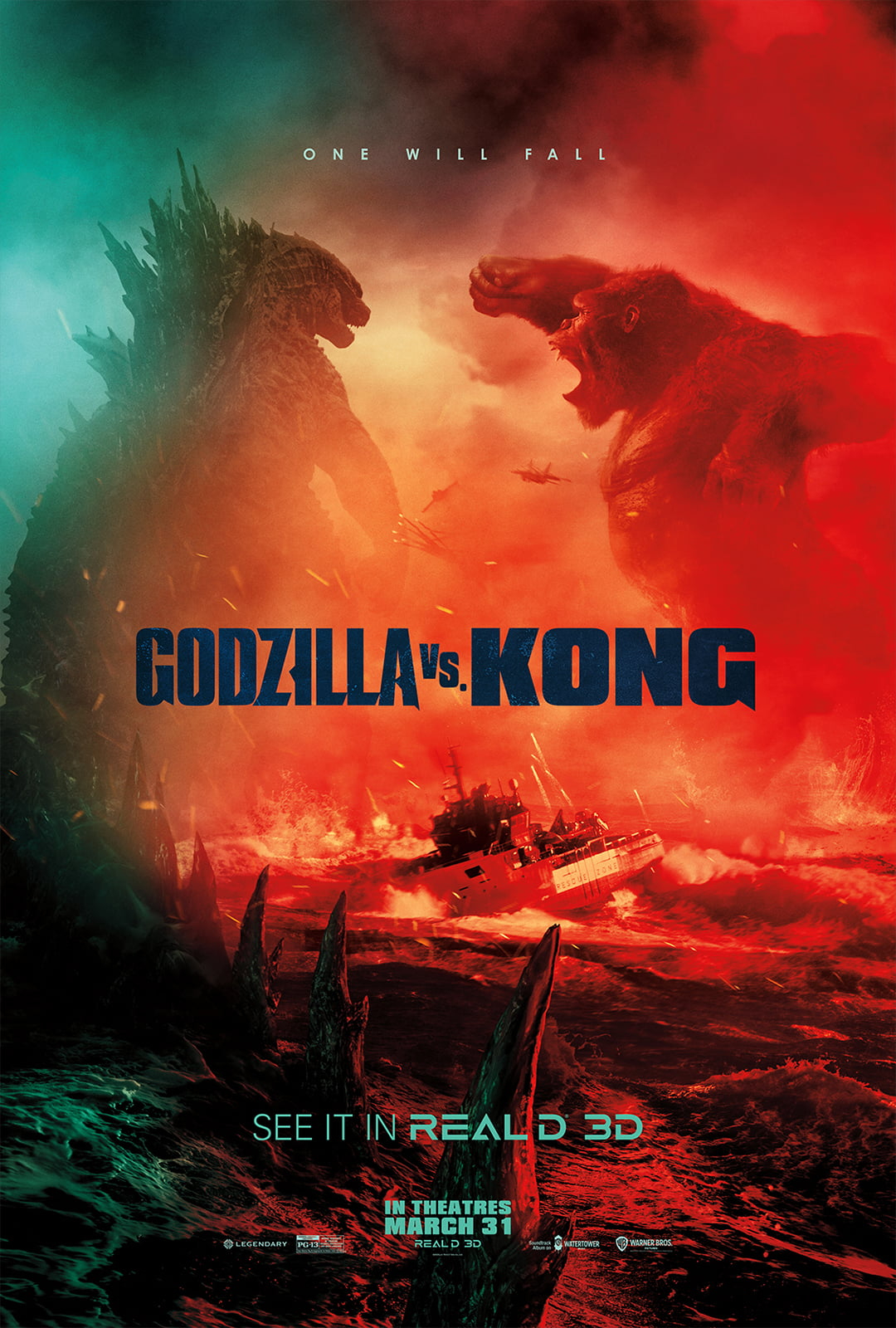 Hình ảnh đầu tiên của bom tấn 'Godzilla vs Kong' được hé lộ