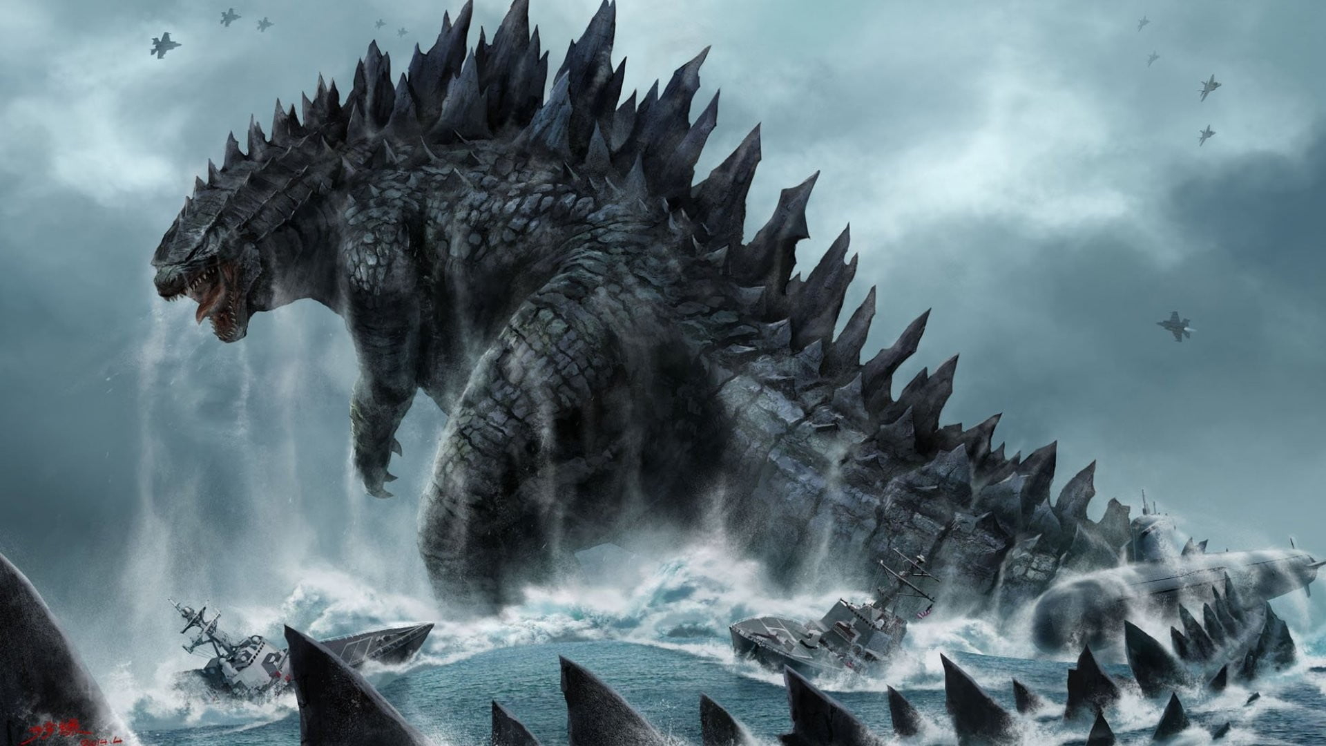 Wallpaper Godzilla Wallpaper, Fantasy Art, Kaiju, Movies