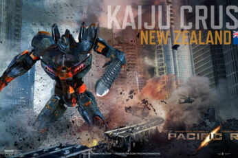 Wallpaper Kaiju Crush New Zealand Pacific Rim