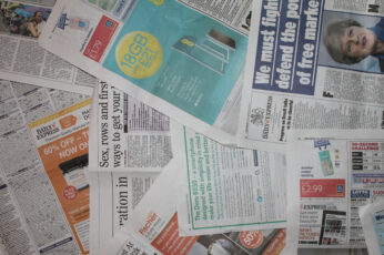 Wallpaper Newspaper Lot, Background, Layout