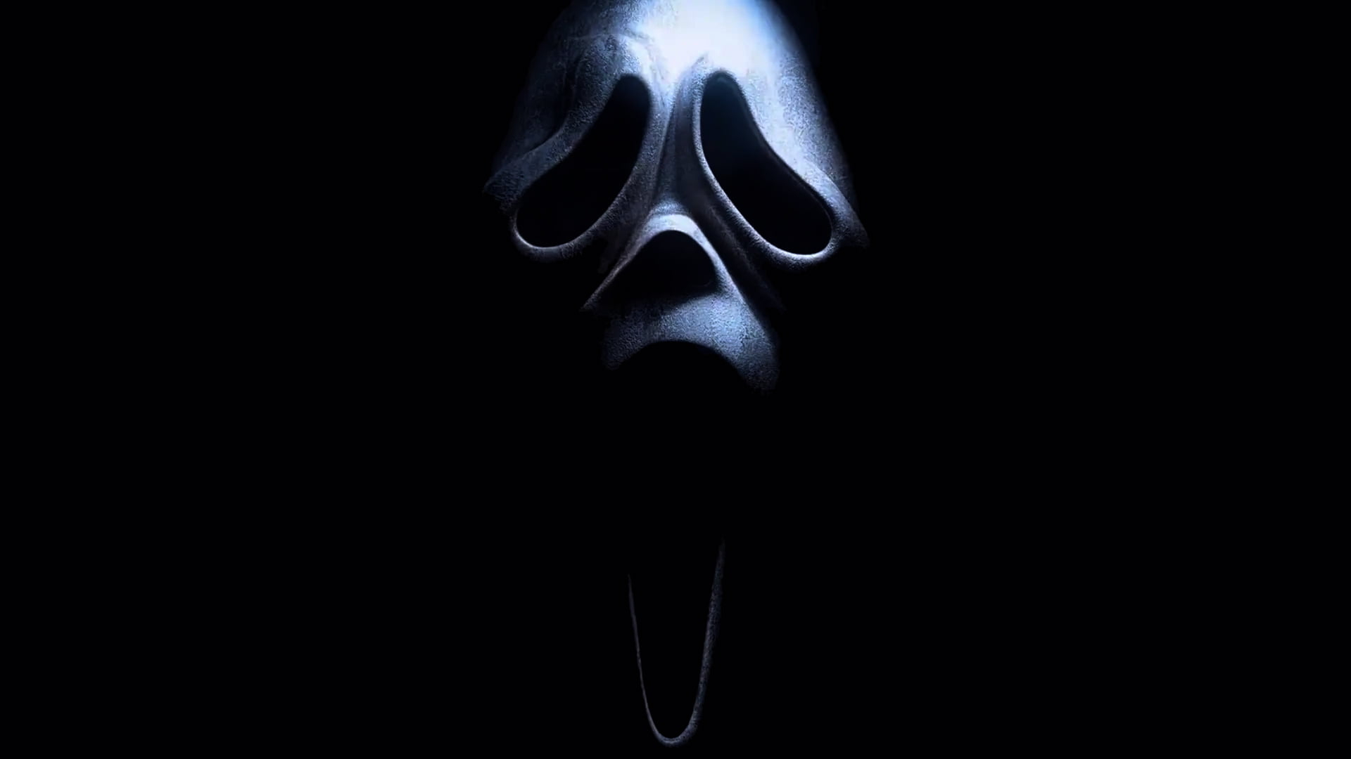 Wallpaper Scream, Mask, Black Background, Ghostface, Ghostface Wallpaper, Movies