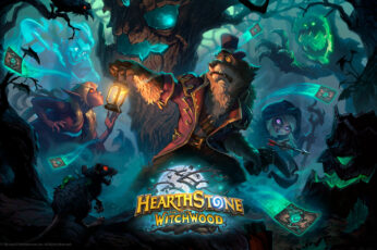 Wallpaper The Witchwood Hearthstone
