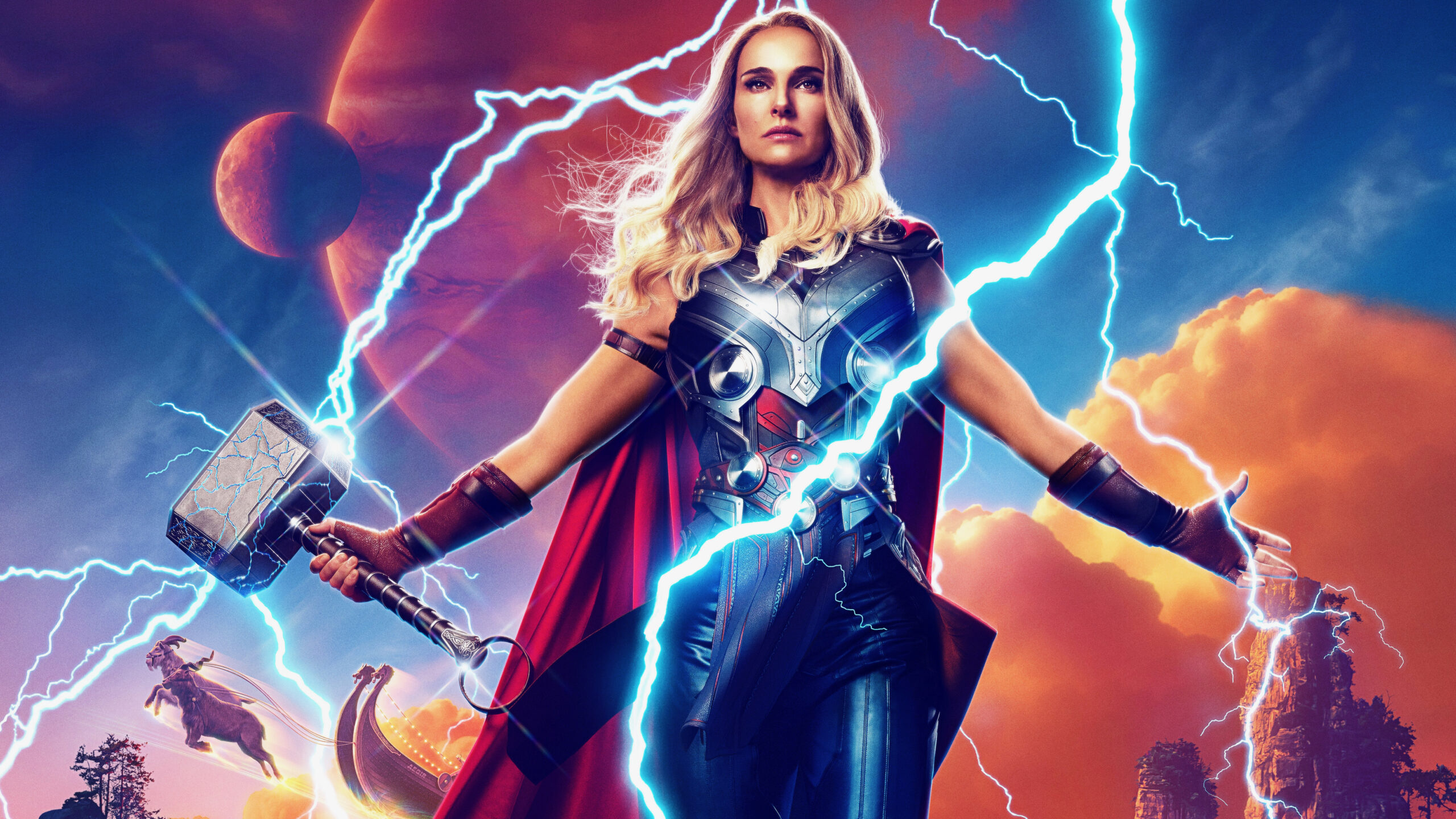 Thor Love And Thunder Desktop Wallpaper Hd, Thor Love And Thunder Wallpaper, Movies