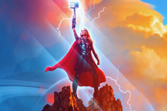 Thor Love And Thunder Free Desktop Wallpaper