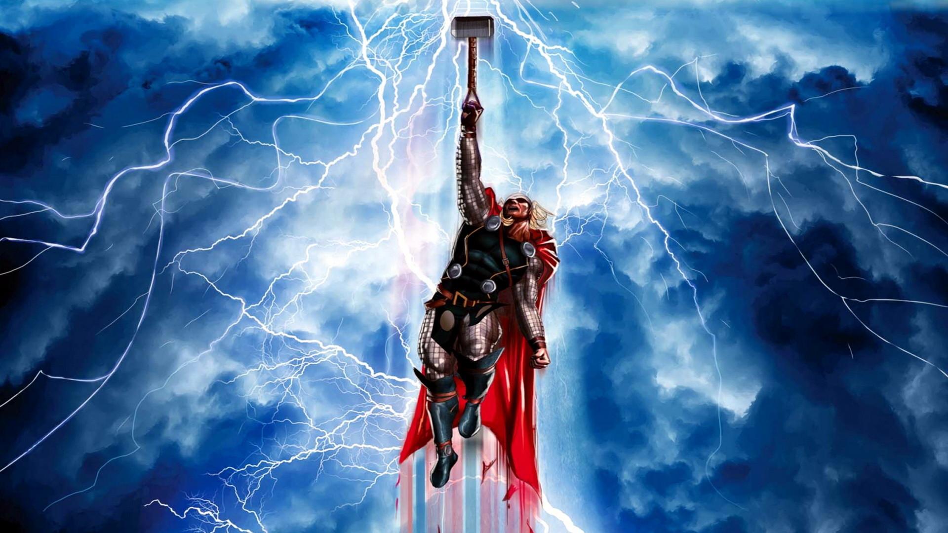 Thor Love And Thunder Superhero Wallpaper - Wallpaperforu