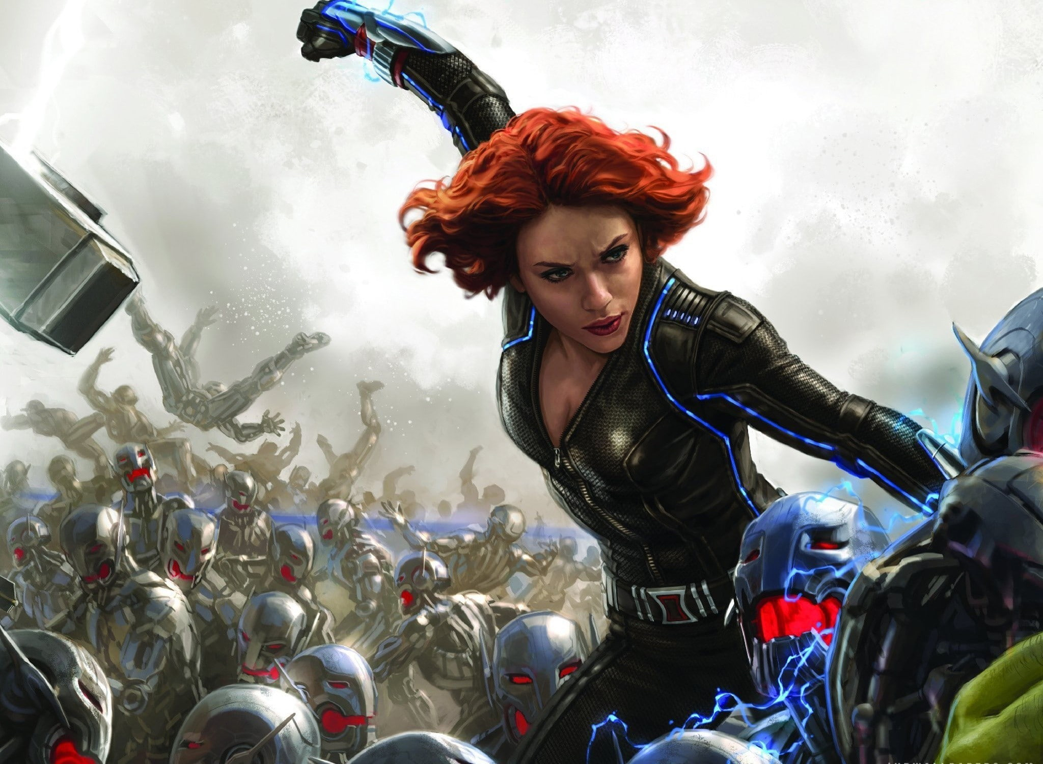 Wallpaper Avengers Age Of Ultron, Scarlett, Natasha Romanoff, Movies