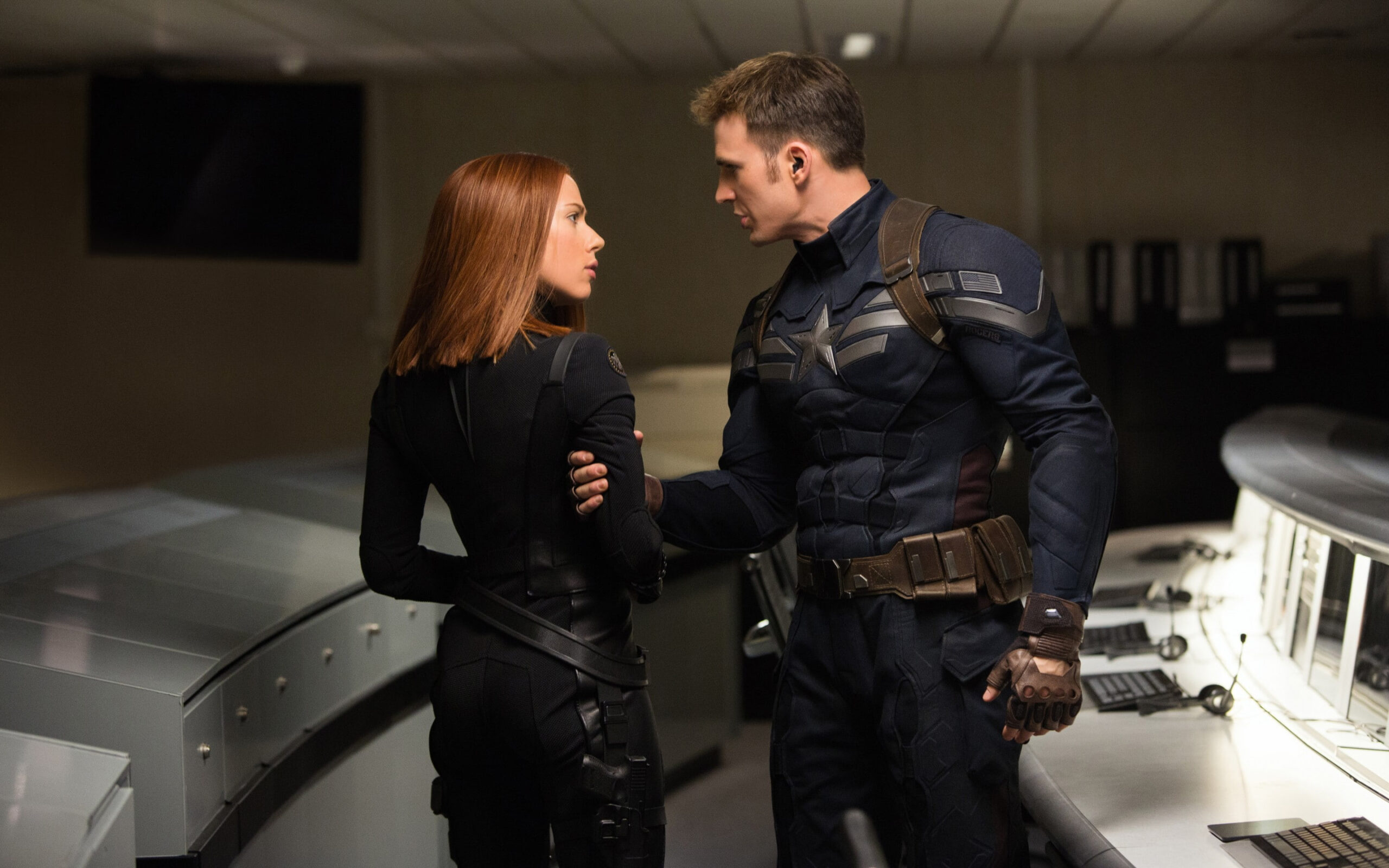 Wallpaper Captain America The Winter Soldier, Natasha Romanoff, Movies