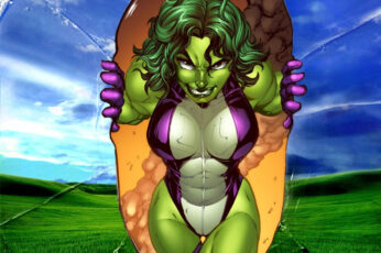 Wallpaper Comics, She Hulk 1280x960p