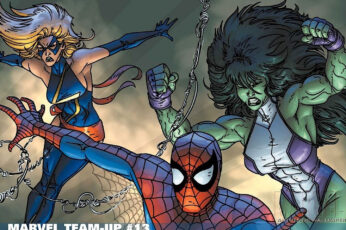 Wallpaper Comics, Team Up, Ms Marvel, She Hulk