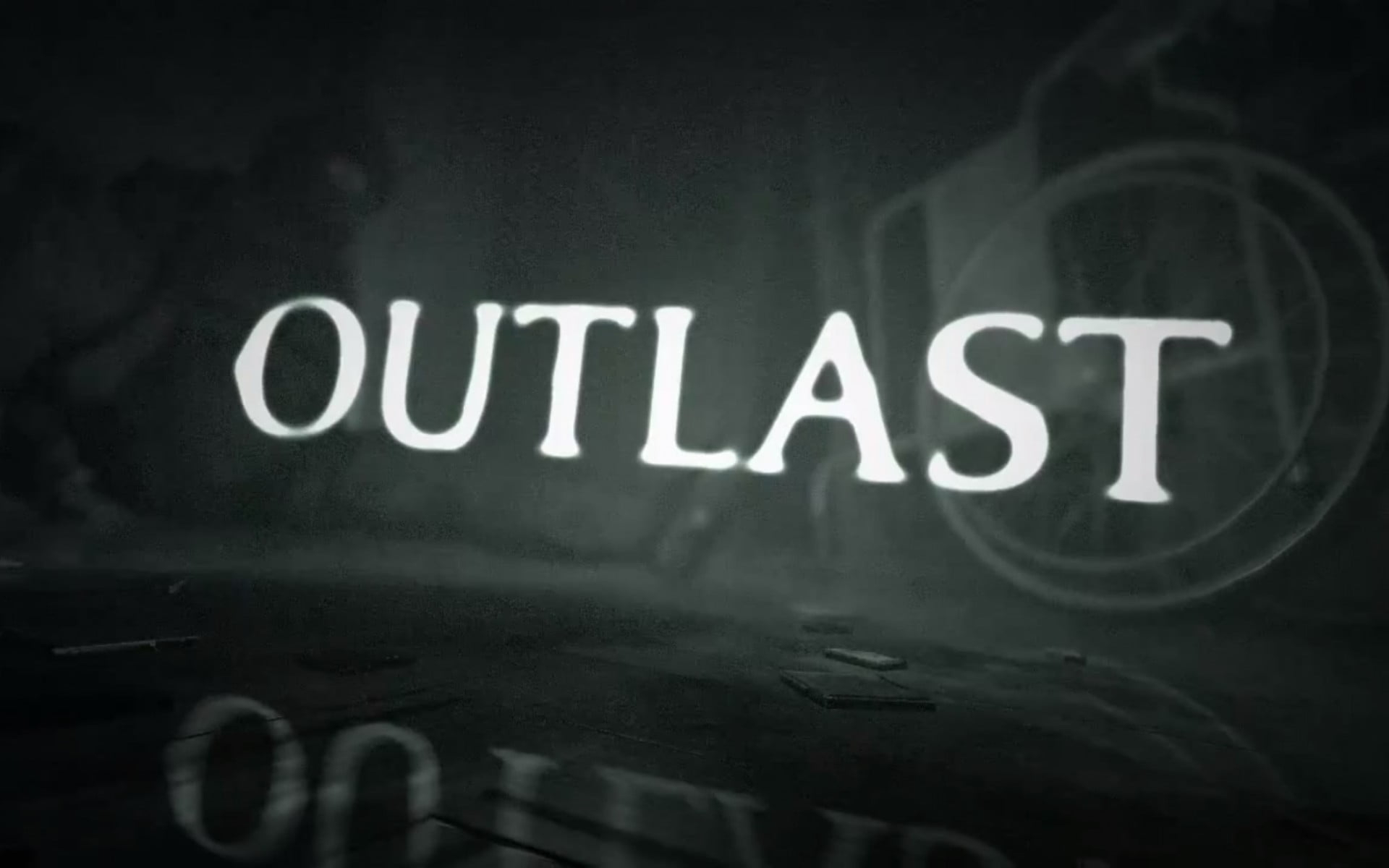 Wallpaper Gray Background With Outlast