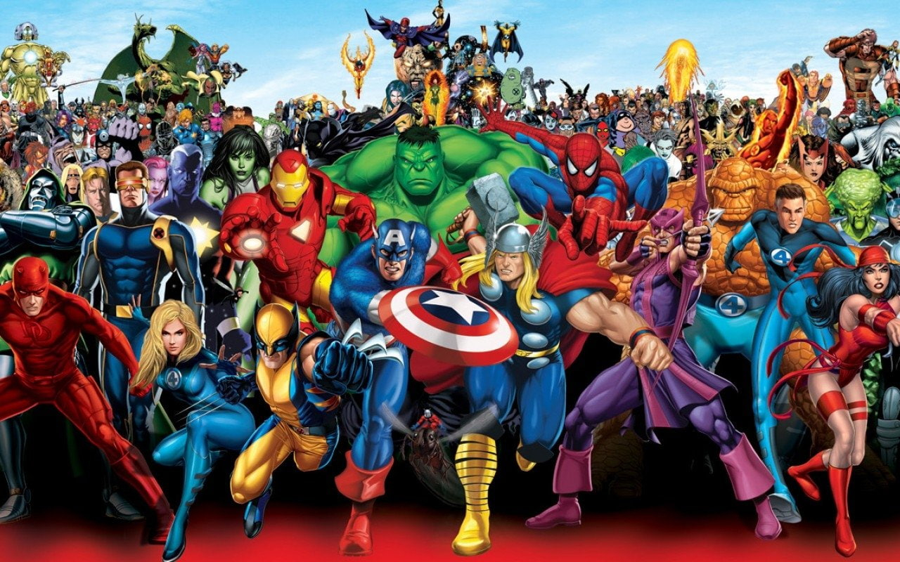 Wallpaper Marvel Avengers Digital Wallpaper