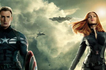 Wallpaper Marvel Captain America And Black