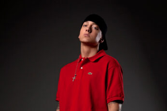Wallpaper Mens Red Lacoste Polo Shirt, Hip Hop