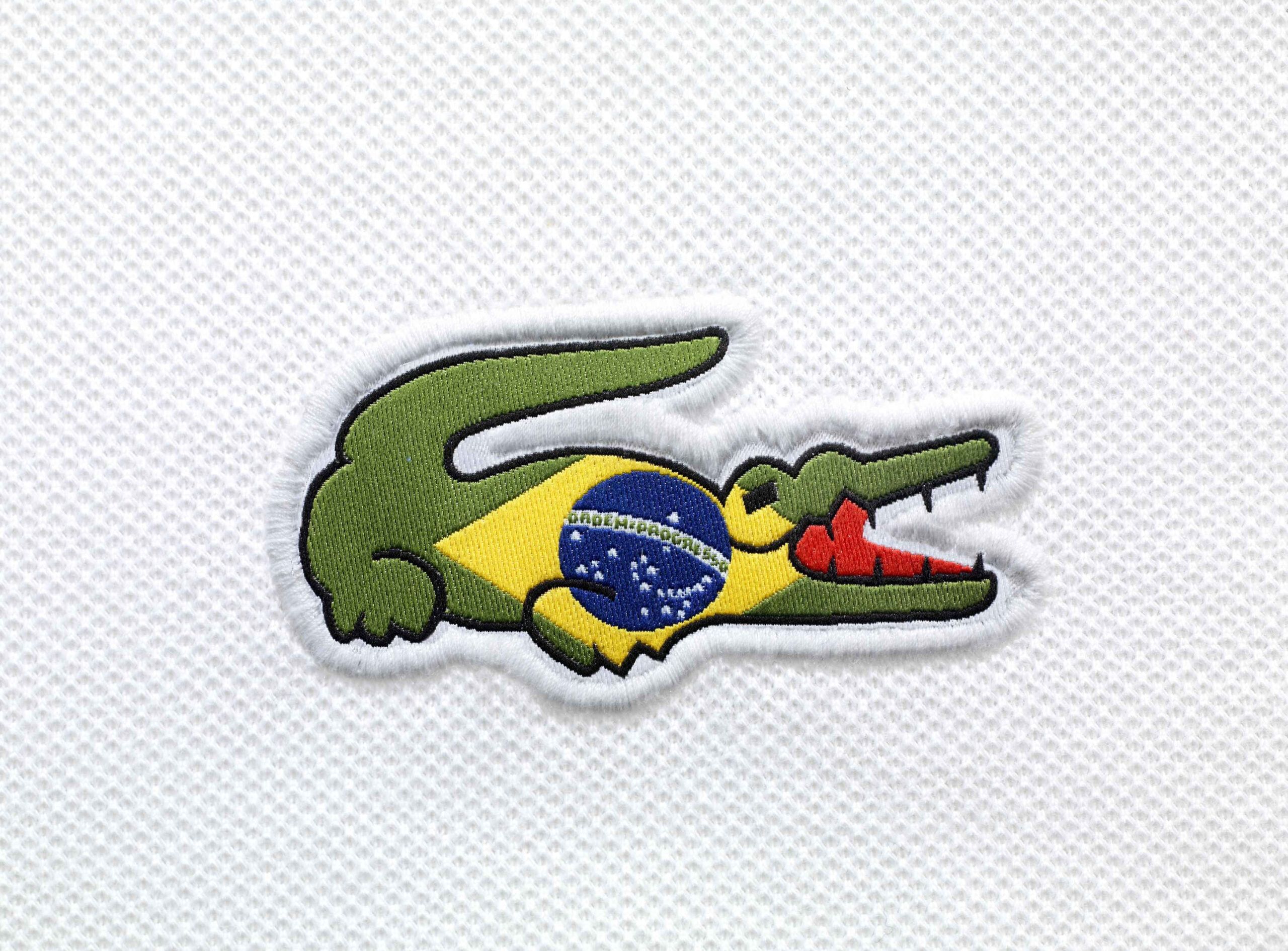 Wallpaper Misc, Flag Of Brazil, Crocodile, Lacoste