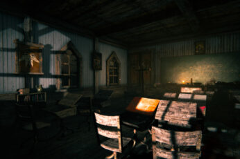 Wallpaper Outlast 2, Video Games, Indoors, Chair