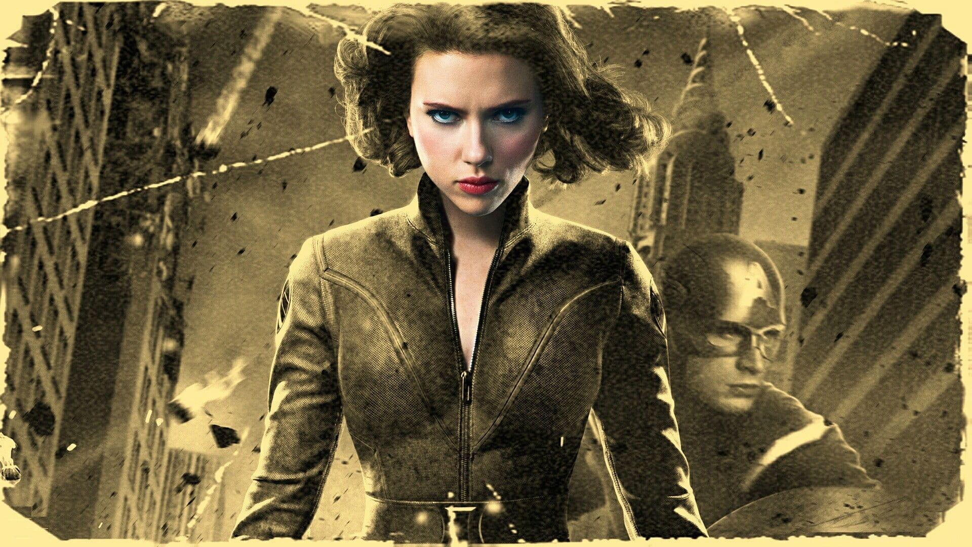 Wallpaper Scarlett Johansson As Natasha Romanoff