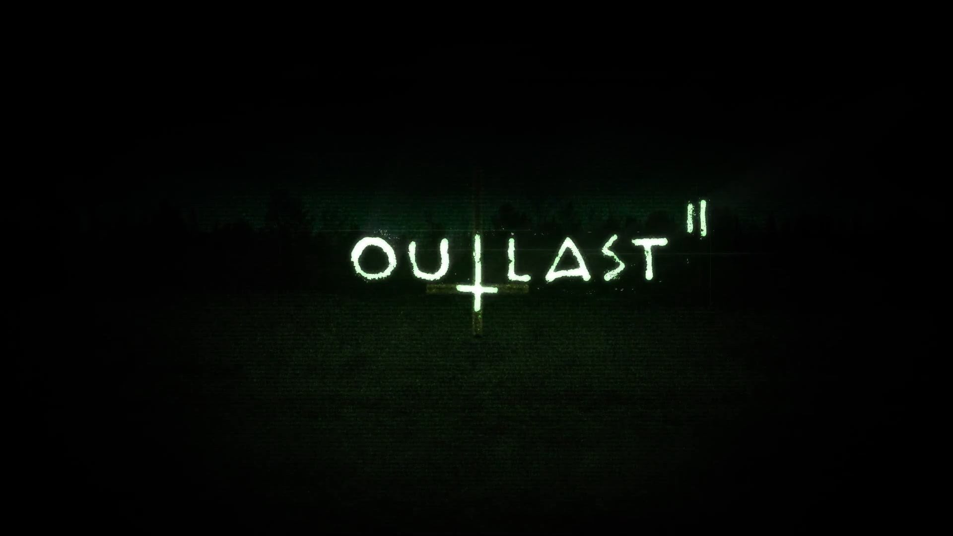 Wallpaper Video Game, Outlast 2, Logo, Text, Outlast 2 Wallpaper, Game