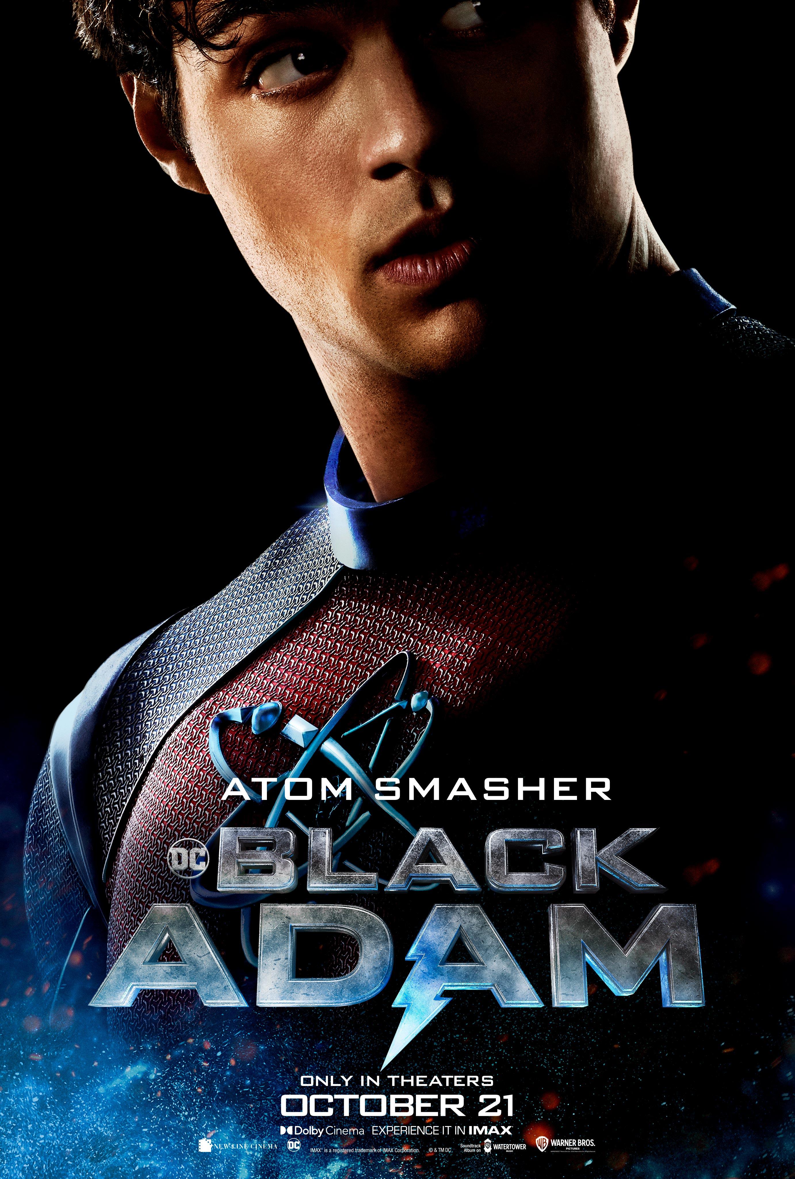 Black Adam Atom Smasher Wallpaper Hd, Black Adam, Movies