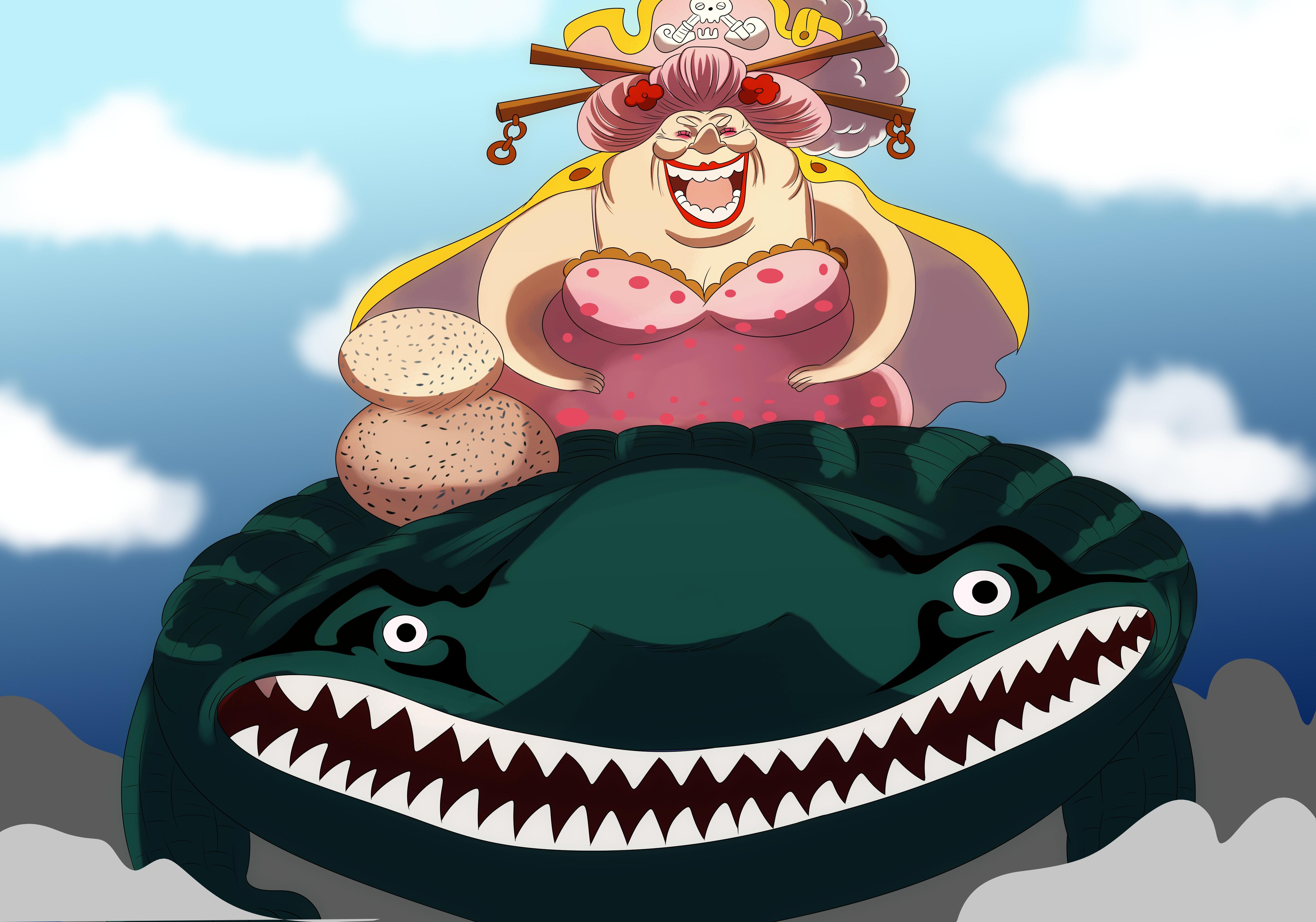 Charlotte Linlin Desktop Wallpaper 4k, One Piece, Anime