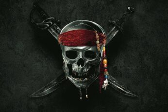 Heart Pirates Jolly Roger Windows 11 Wallpaper 4k