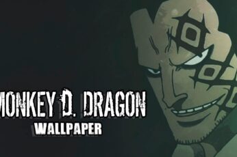 Monkey D. Dragon Free Desktop Wallpaper