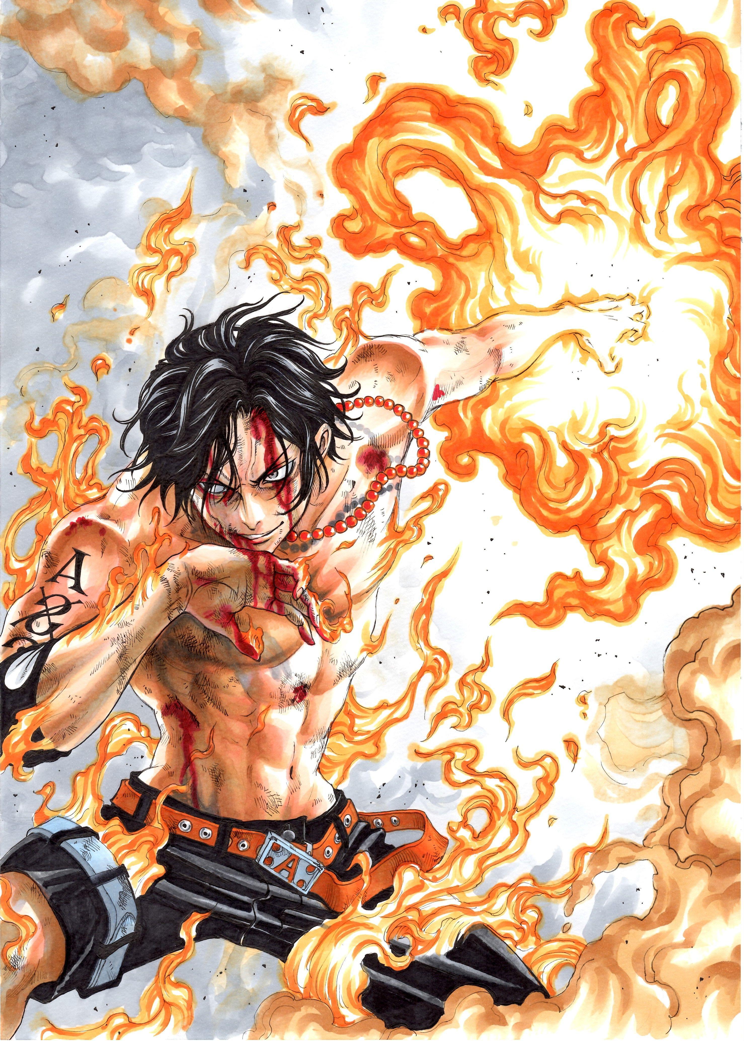 Portgas D. Ace Hd Wallpapers For Mobile, Portgas D. Ace, Anime