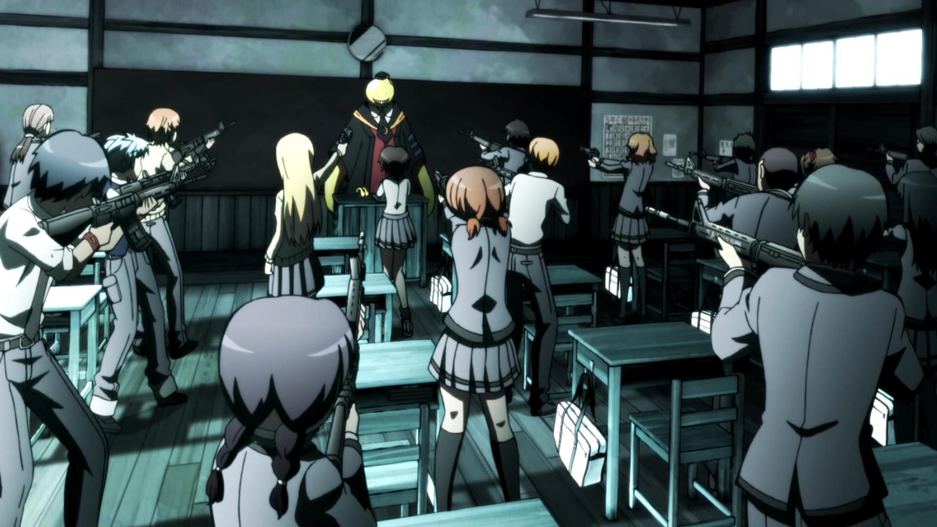 Assassination Classroom Laptop Desktop Wallpaper 4k, Assassination Classroom, Anime