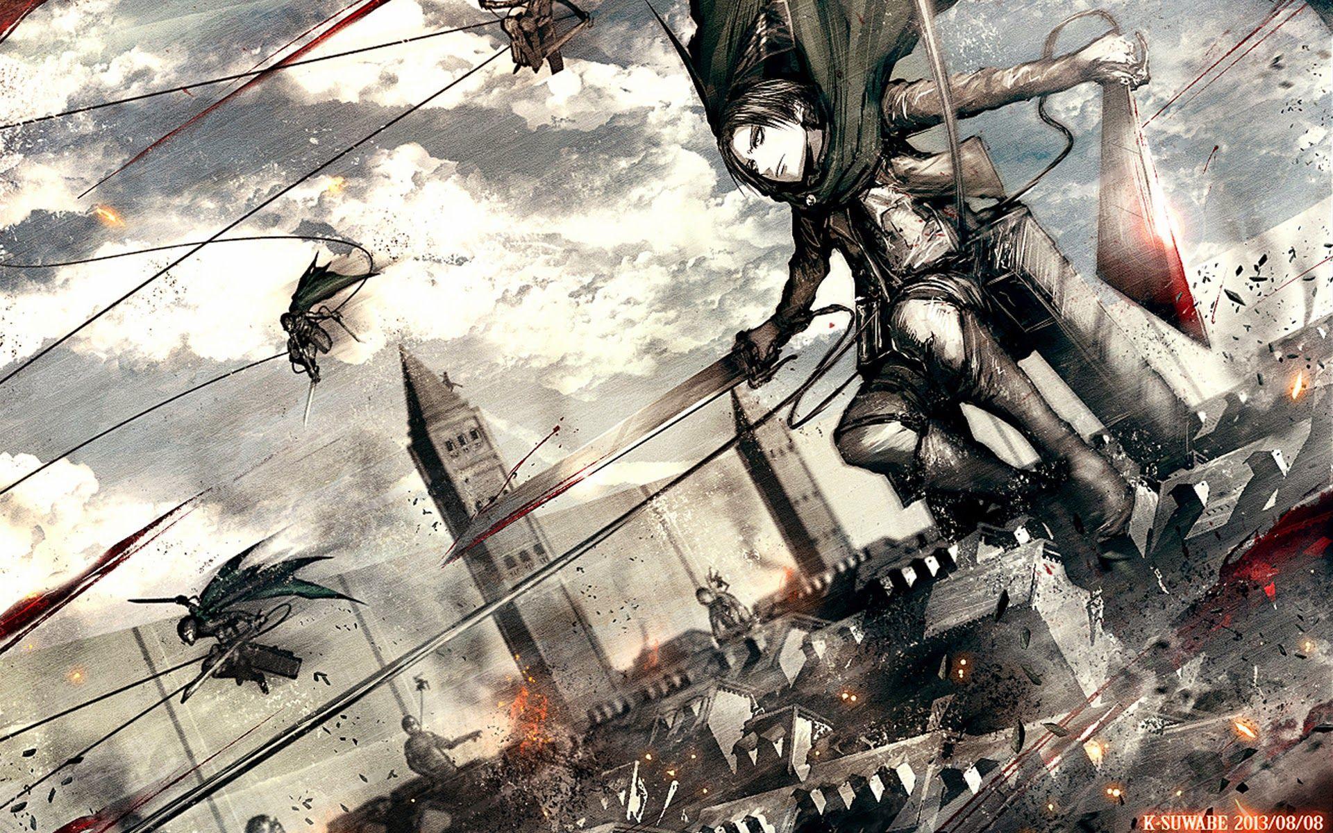 Attack On Titan Wallpaper For Pc 4k Download, Attack On Titan, Anime