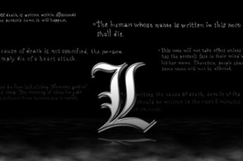 Death Note Desktop Wallpaper 4k