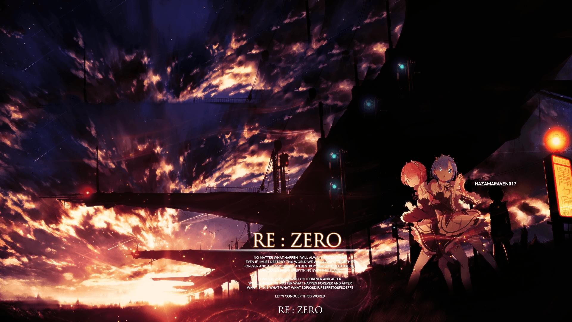Re Zero Hd Wallpaper 4k Download Full Screen