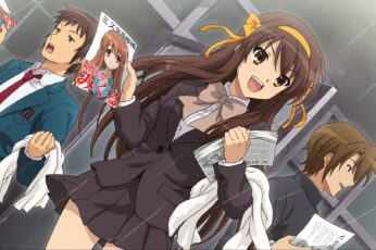 The Disappearance Of Haruhi Suzumiya 4k Wallpaper Download For Pc