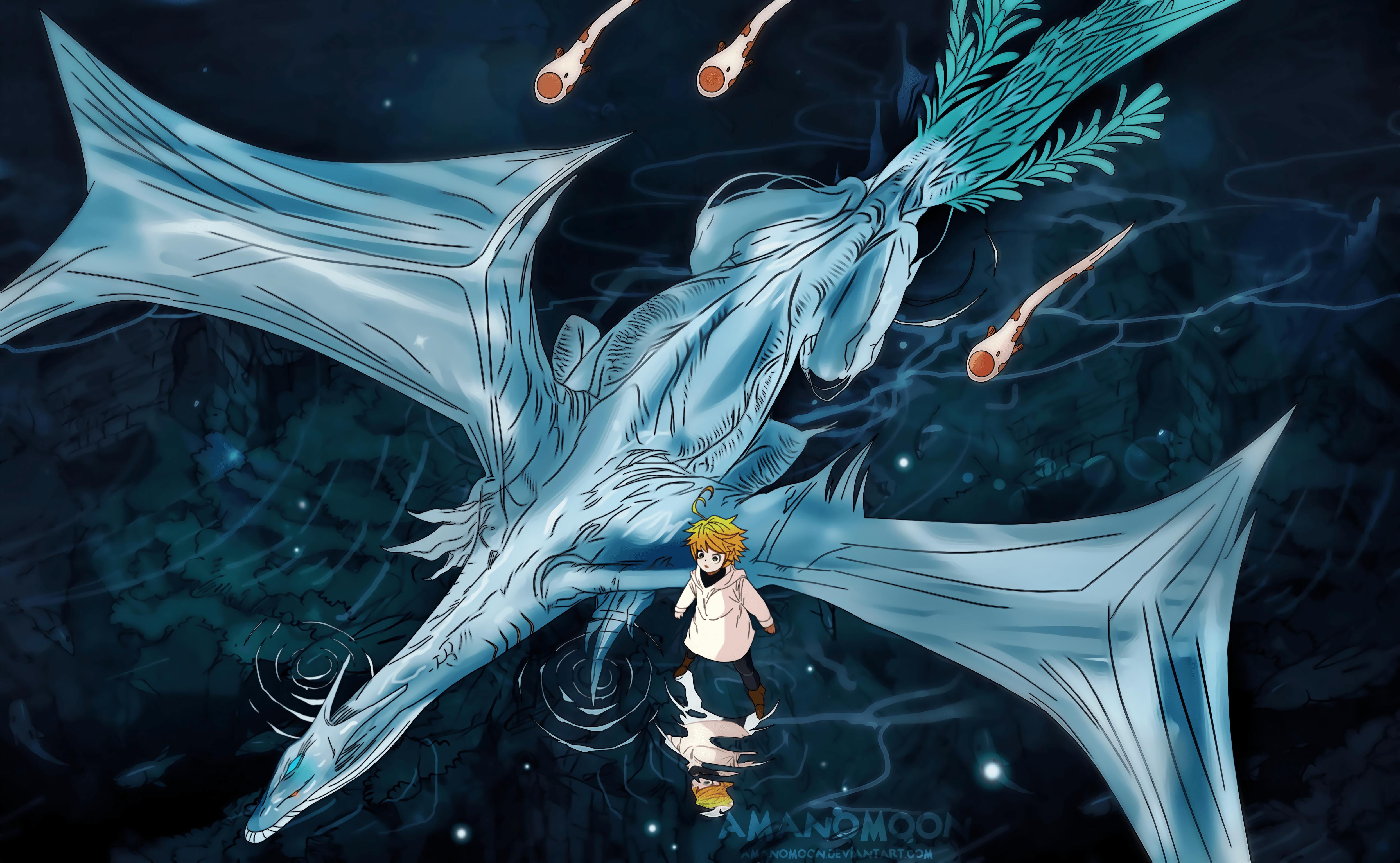 The Promised Neverland Desktop Wallpaper Full Screen, The Promised Neverland, Anime