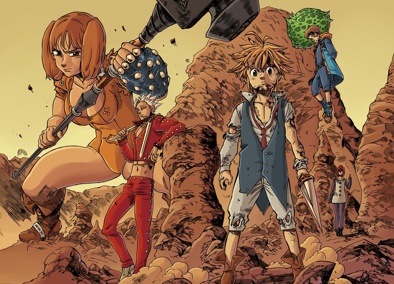 The Seven Deadly Sins Hd Wallpaper, The Seven Deadly Sins, Anime