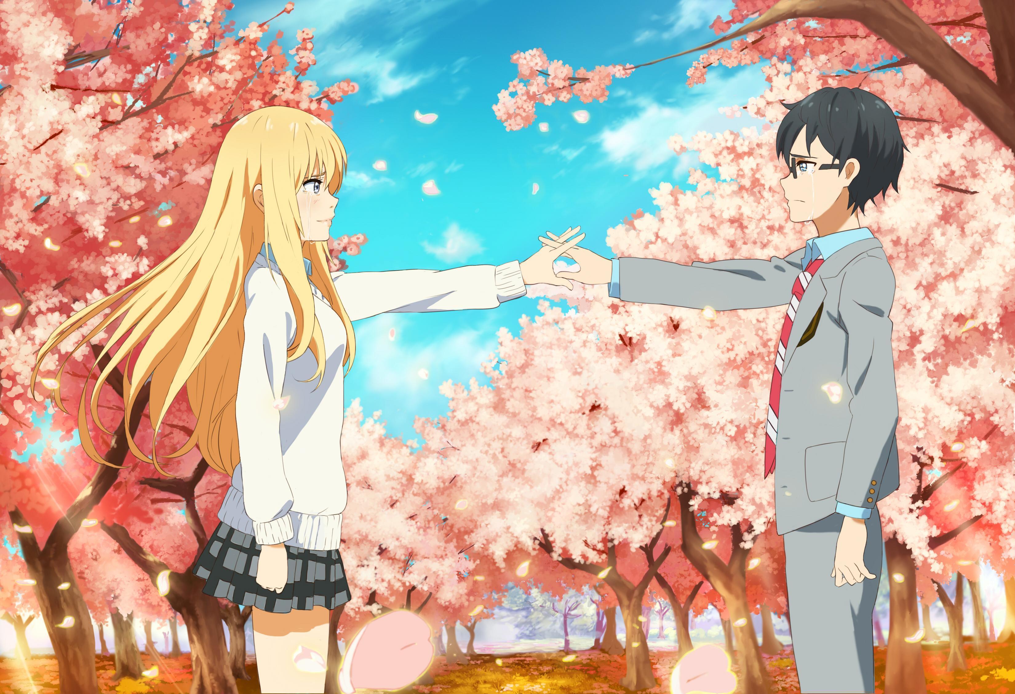 Your Lie In April Laptop Wallpaper, Your Lie In April, Anime