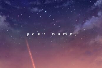 Your Name Desktop Wallpaper