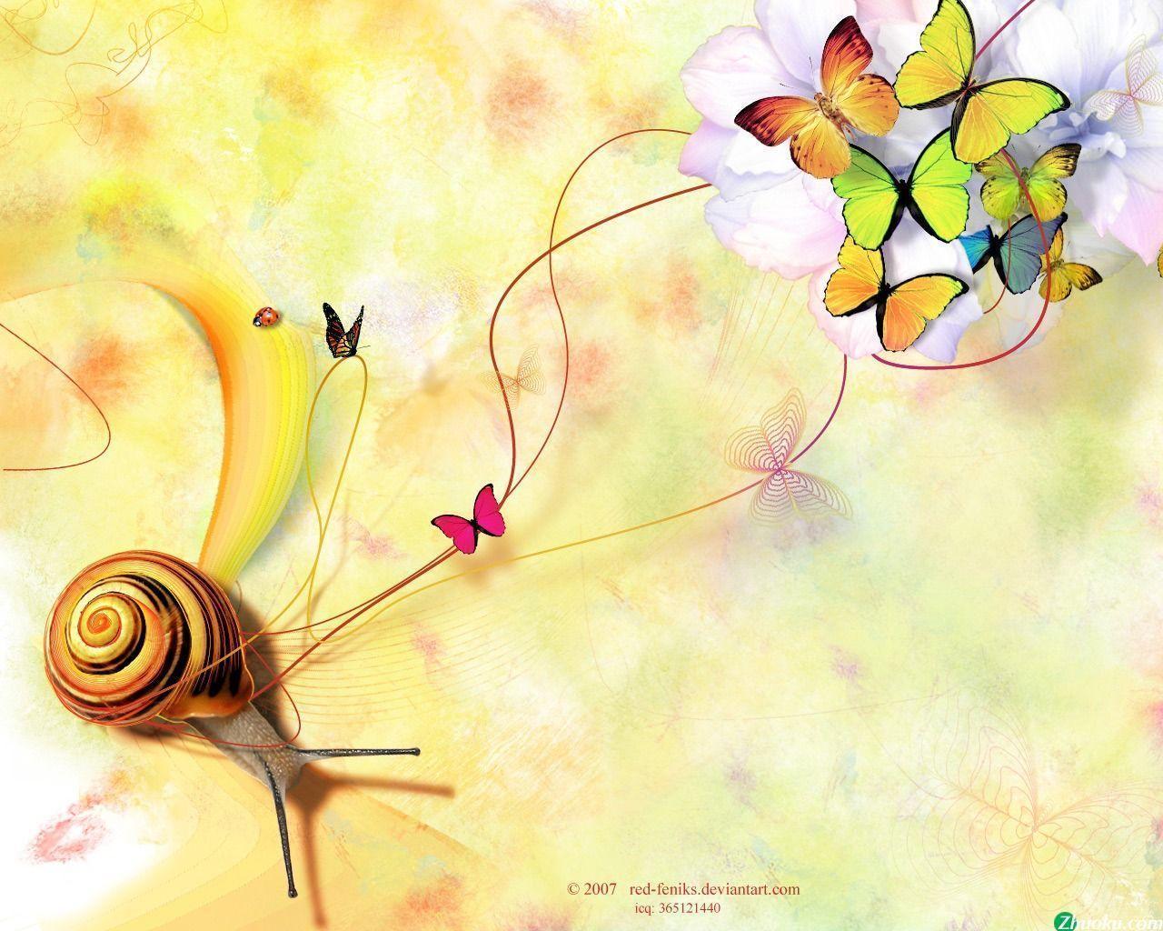 Butterflies Desktop Wallpaper, Butterflies, Animal