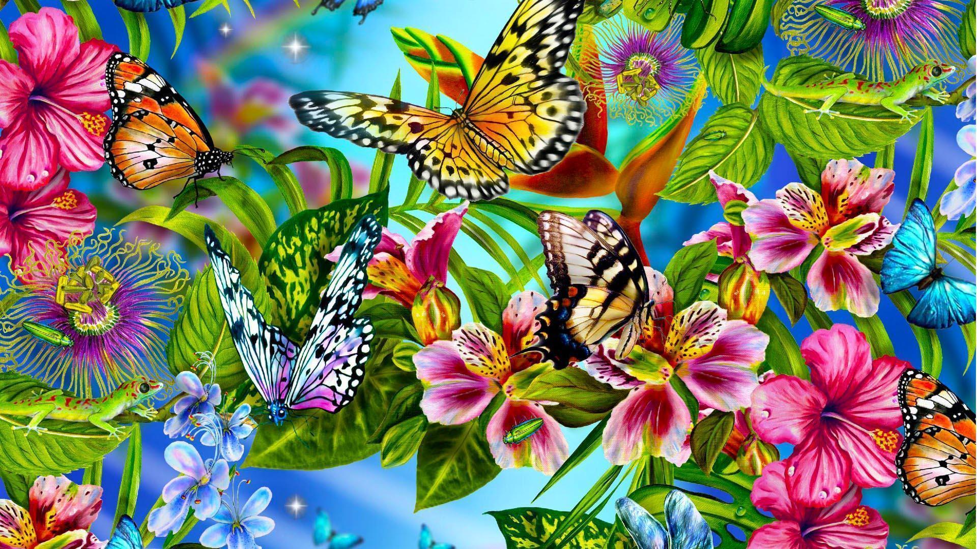 Butterflies New Wallpaper, Butterflies, Animal