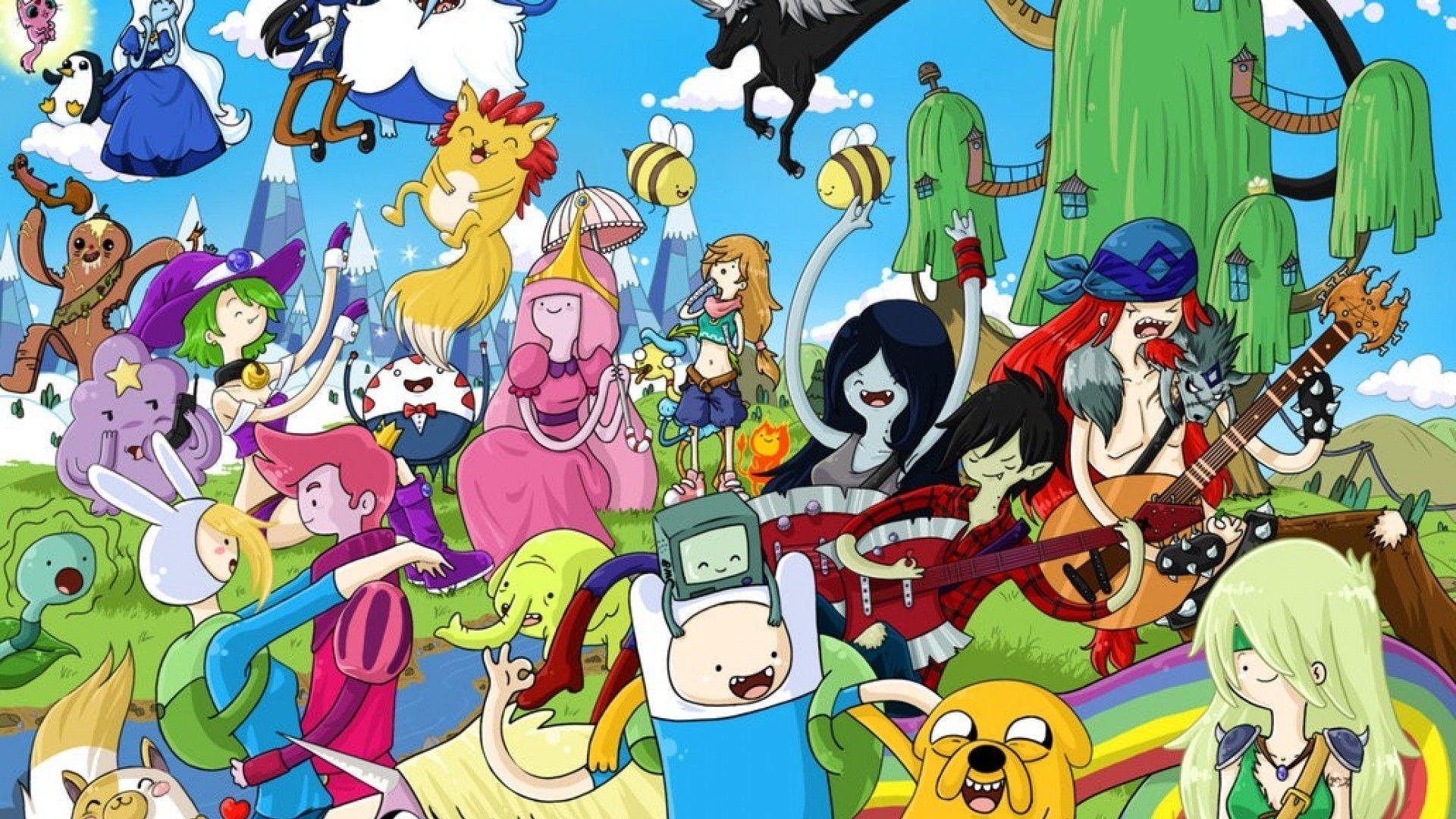 Adventure Time Full Hd Wallpaper 4k