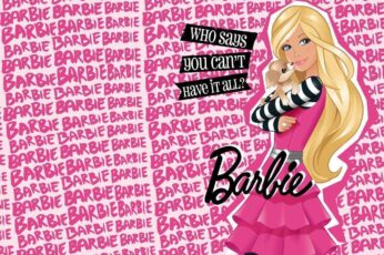 Barbie Desktop Hd Wallpaper 4k