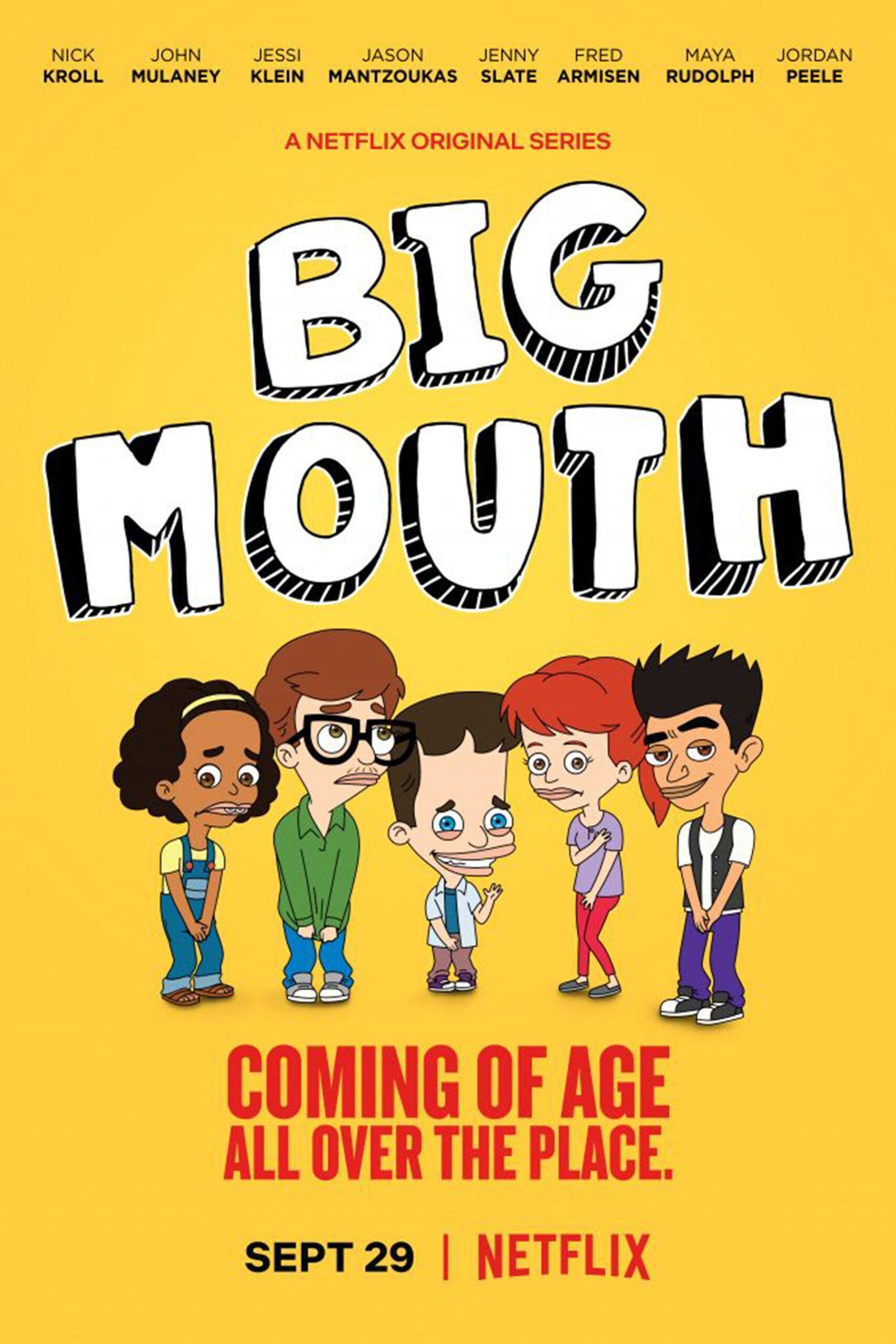 Big Mouth Wallpaper For Pc, Big Mouth, Cartoons