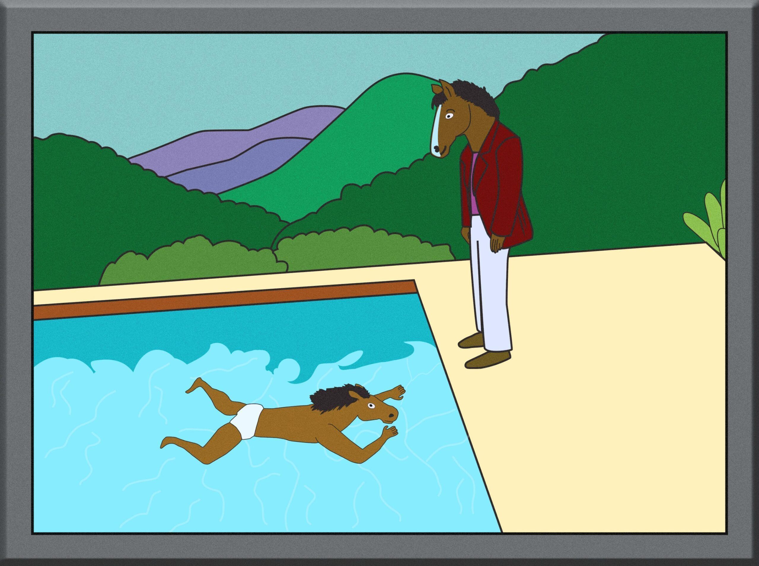 BoJack Horseman Wallpaper 4k Download, BoJack Horseman, Cartoons